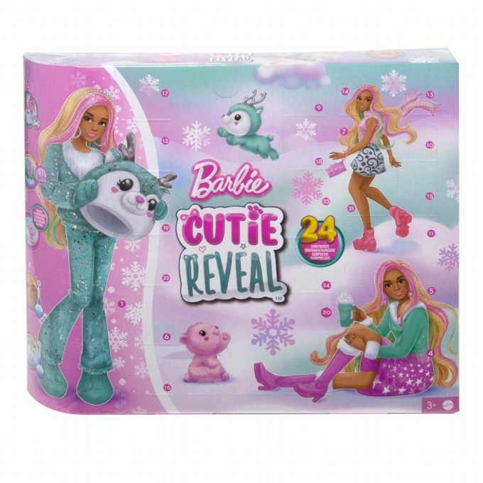 Barbie Cutie Reveal Christmas Calendar 2023 version 2