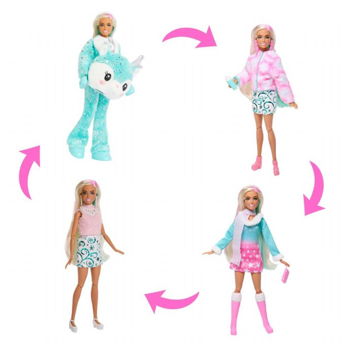 Barbie Cutie Reveal Weihnachts version 4