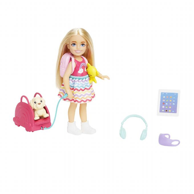 Se Barbie Travel Chelsea Playset hos Eurotoys