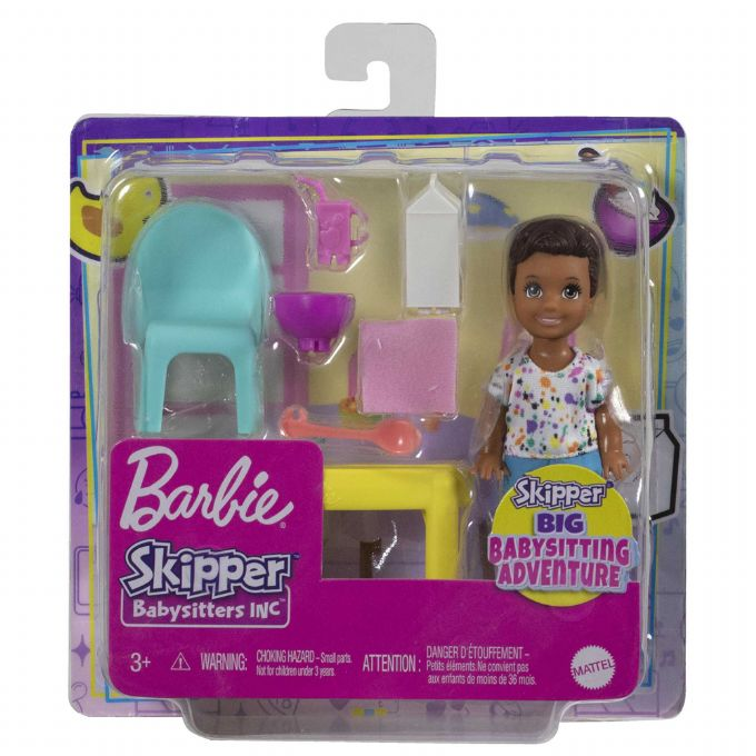 Barbie Skipper -lastenvahtileikkisetti version 2