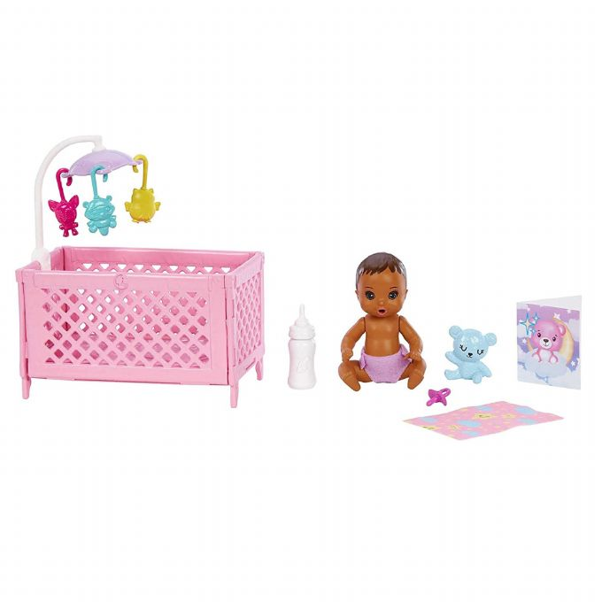 Barbie Skipper Babysitter Crib -leikkisetti version 3