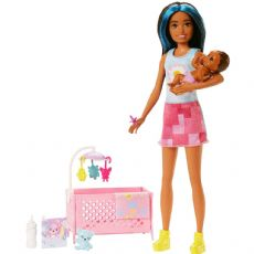 Barbie Skipper Babysitter Crib -leikkisetti