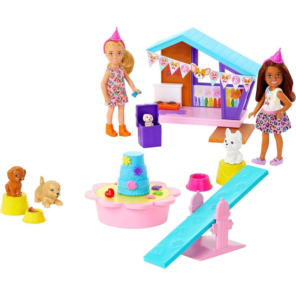 Barbie Chelsea Doggy Party Playset