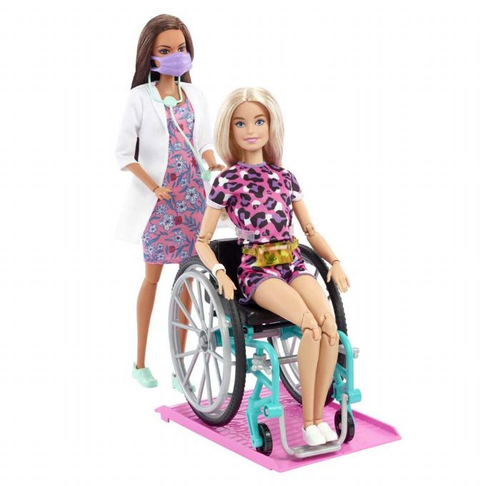 Barbie Care Facility -leikkisetti, jossa on 4 nukk version 3