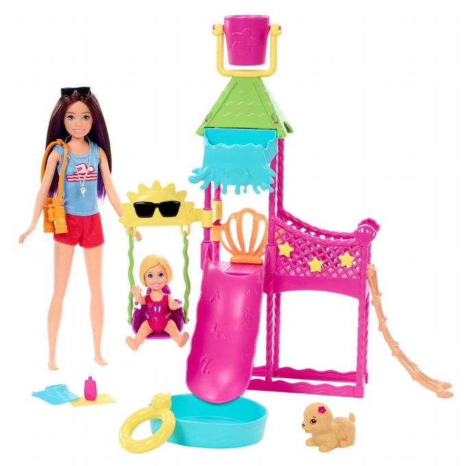 Barbie Skipper Water Park -leikkisetti (Barbie)