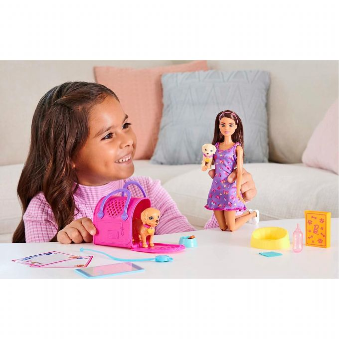 Barbie mit neugeborenen Welpen version 3