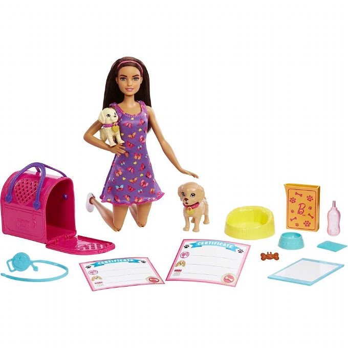 Barbie med nyfdda valpar version 1