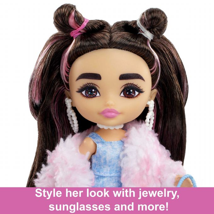 Barbie Extra Mini Rosa Flausch version 4