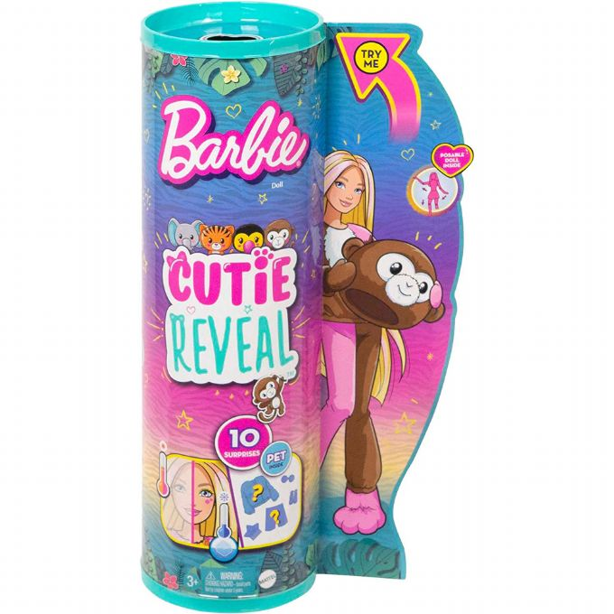 Barbie Cutie Monkey Doll version 2