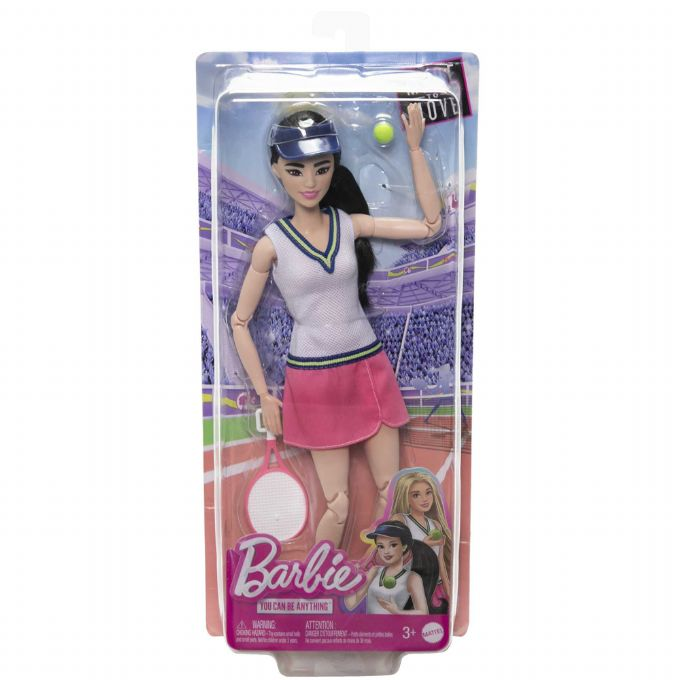 Barbie gjord fr att flytta tennisdocka version 2