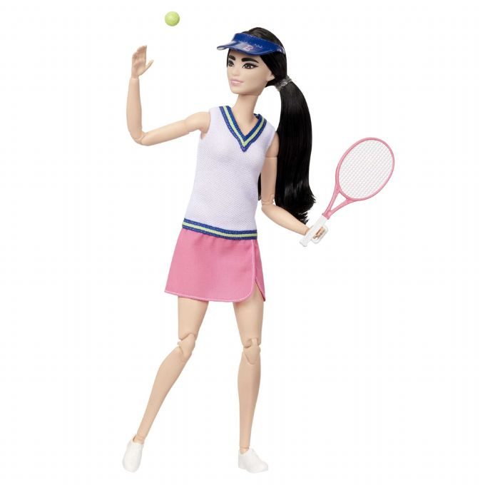 Barbie gjord fr att flytta tennisdocka version 3