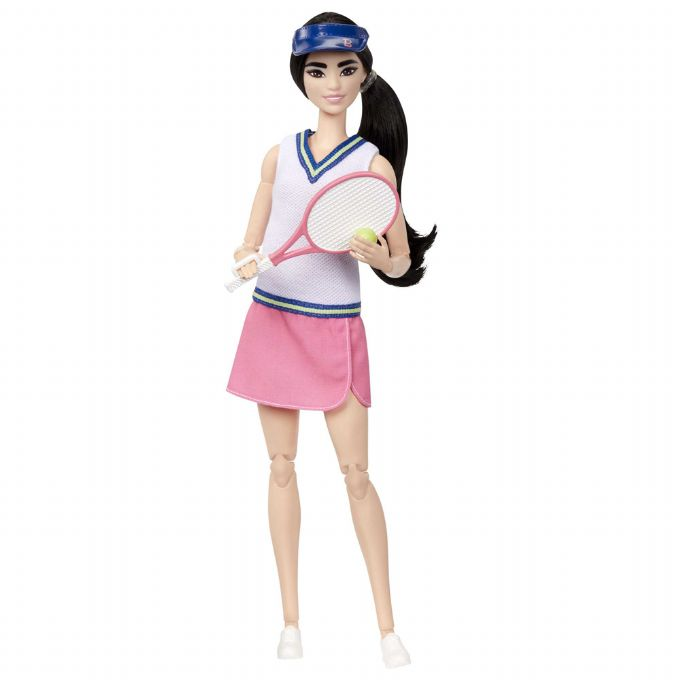 Barbie gjord fr att flytta tennisdocka version 4