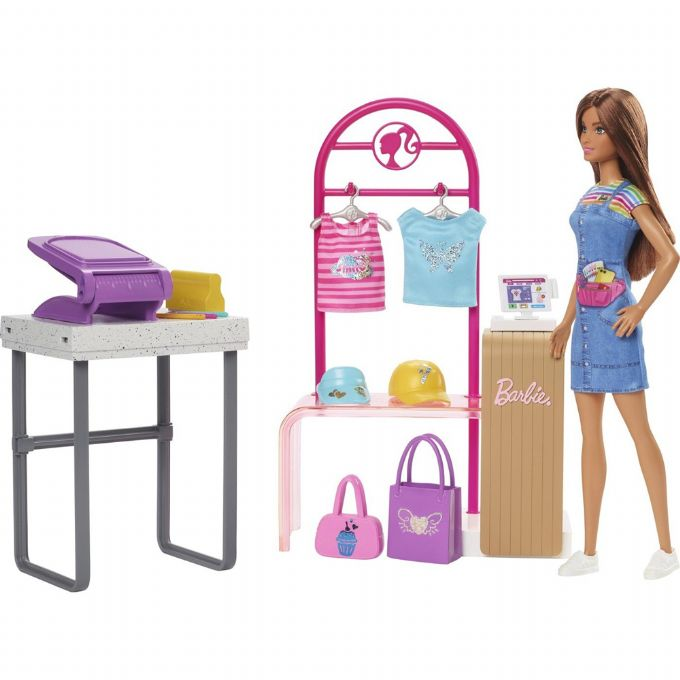 Se Barbie Career Make & Sell Boutique hos Eurotoys