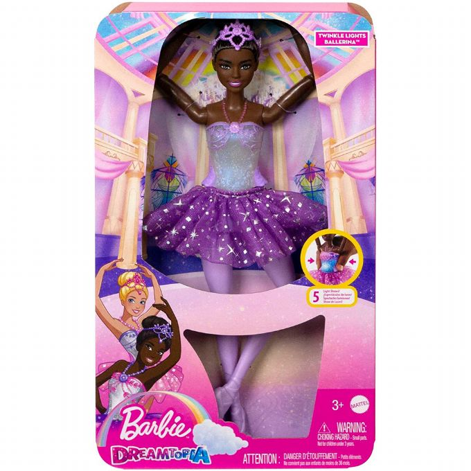 Barbie Twinkle Lights Ballerina Dukke version 2