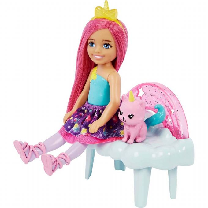 Barbie Chelsea Kitty Playsetin kanssa version 4