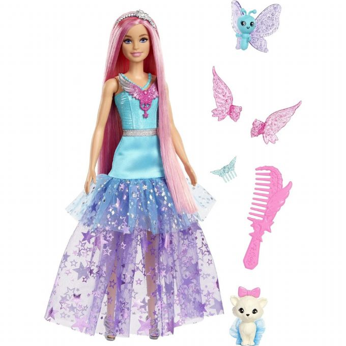 Barbie Malibu Princess med tilbehør