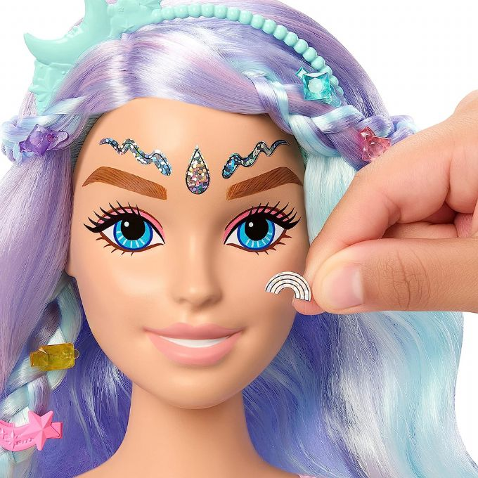 Barbie Fairytale Deluxe Sminkehoved version 3