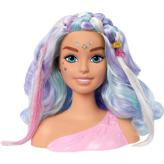 Billede af Barbie Fairytale Deluxe Sminkehoved