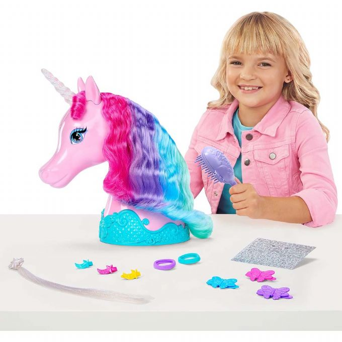 Barbie Unicorn Sminkehoved version 3