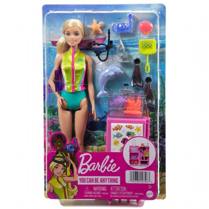 Barbie Marine Biologist -leikkisarja version 2