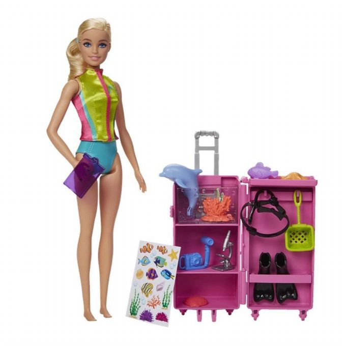 Barbie Marine Biologist -leikkisarja version 3