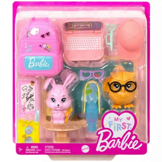 Barbie Minun ensimminen kouluteeman tarvikkeet version 2