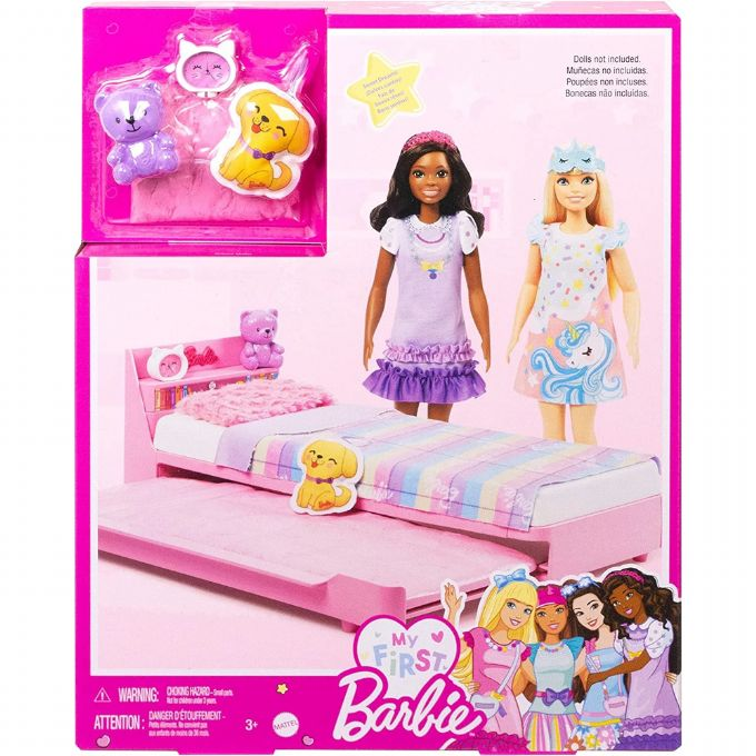 Barbie Ensimminen nukkumaanmeno-leikkisetti version 2