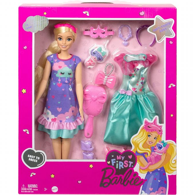 Barbie My First Deluxe Dukke Blonde version 2