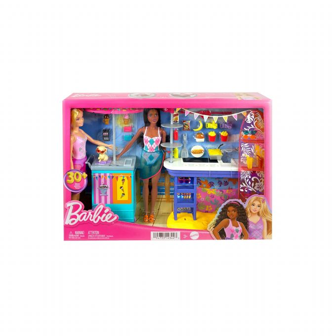 Barbie Beach Boardwalk -leikkisetti version 2
