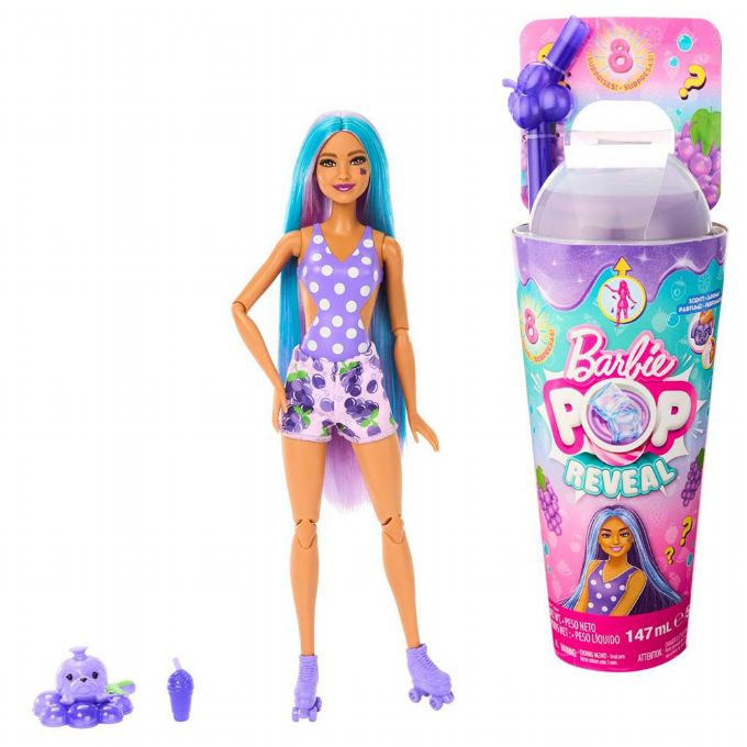 Barbie Pop Reveal Doll Grape Juice version 1