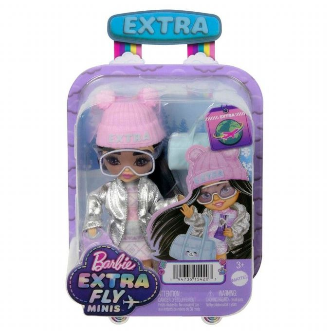Barbie Ekstra Mini Snow Dukke version 2