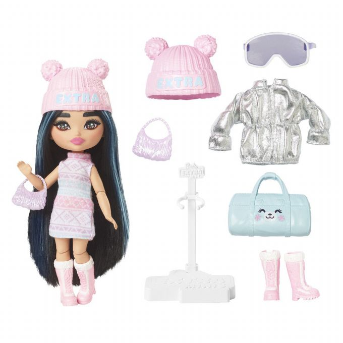 Barbie Ekstra Mini Snow Dukke version 3