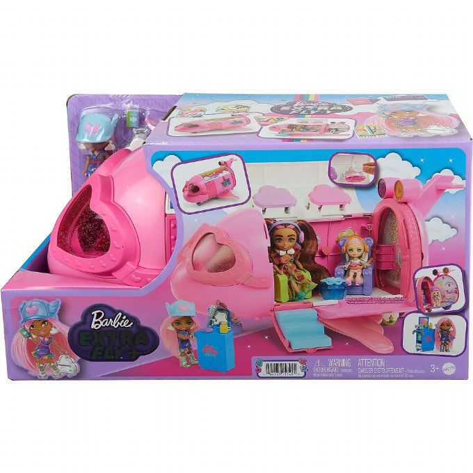 Barbie Extra Fly Jet lekesett version 2