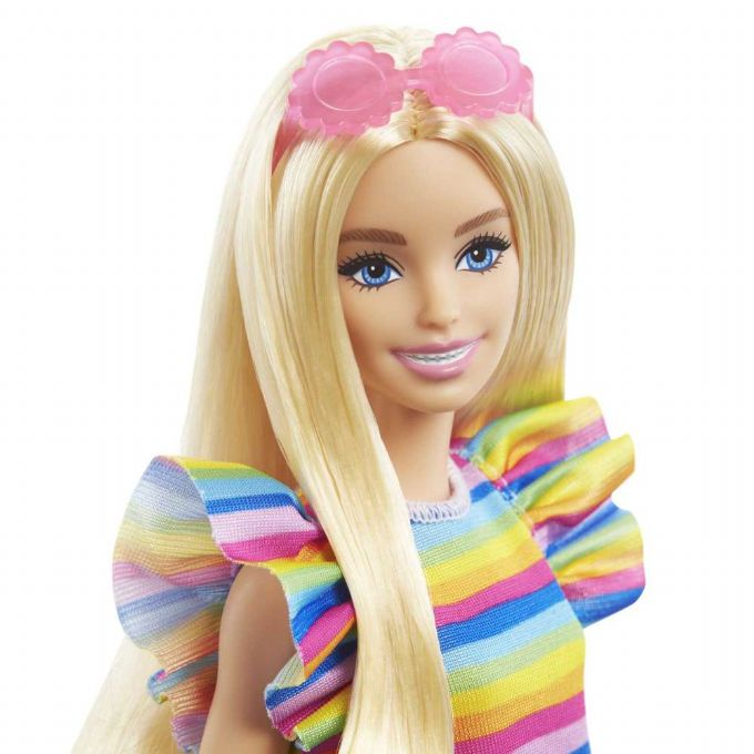 Barbie-Puppen-Regenbogenkleid version 4