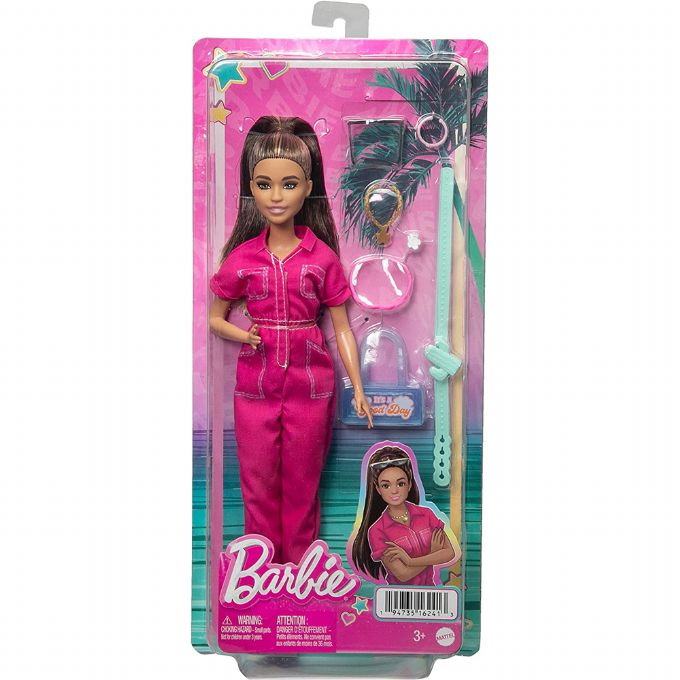Barbie Trendy Pink Jumpsuit Doll version 2