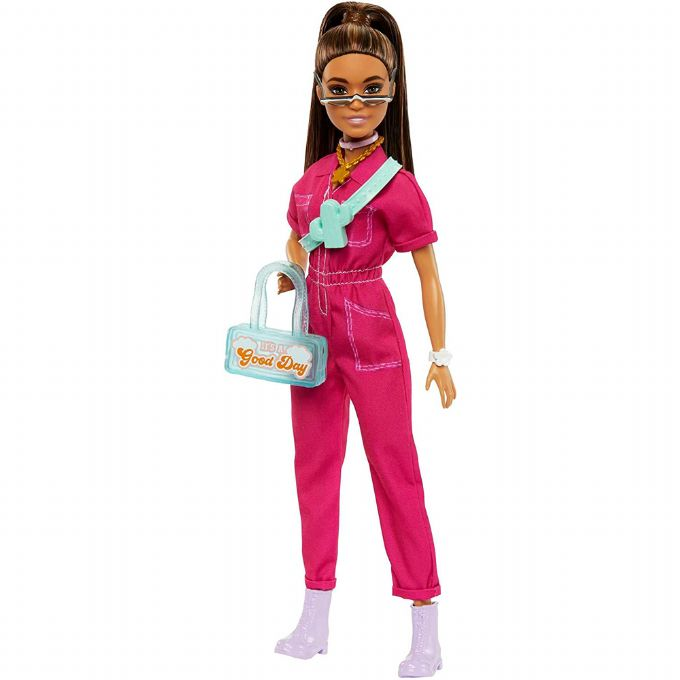 Barbie Trendiks Pinkki Jumpsuit-nukke version 3