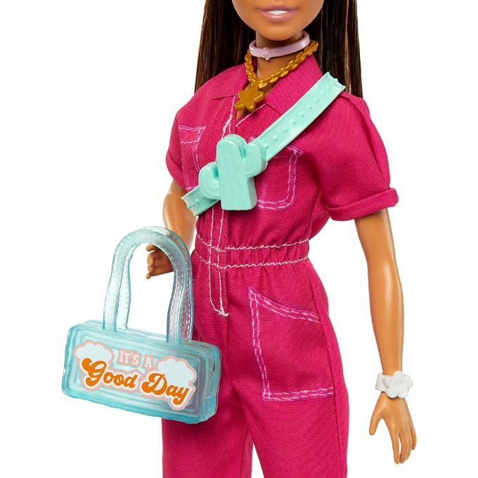 Barbie Trendy Pink Jumpsuit Doll version 5