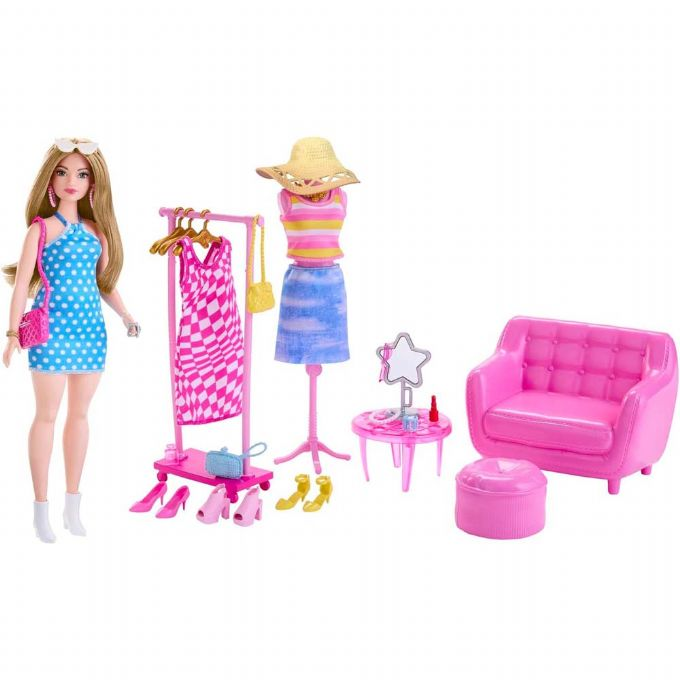 Barbie-stylisti ja vaatekaappi version 1