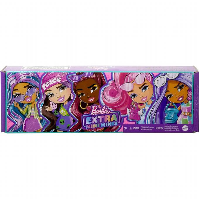 Barbie Extra Mini Dukker 5-pack version 2