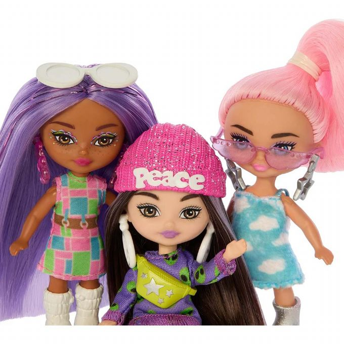 Barbie Extra Mini Dolls 5 kpl version 3