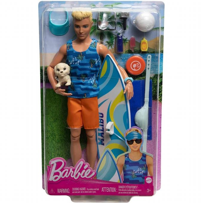 Barbie Surfer Ken -nukke version 2