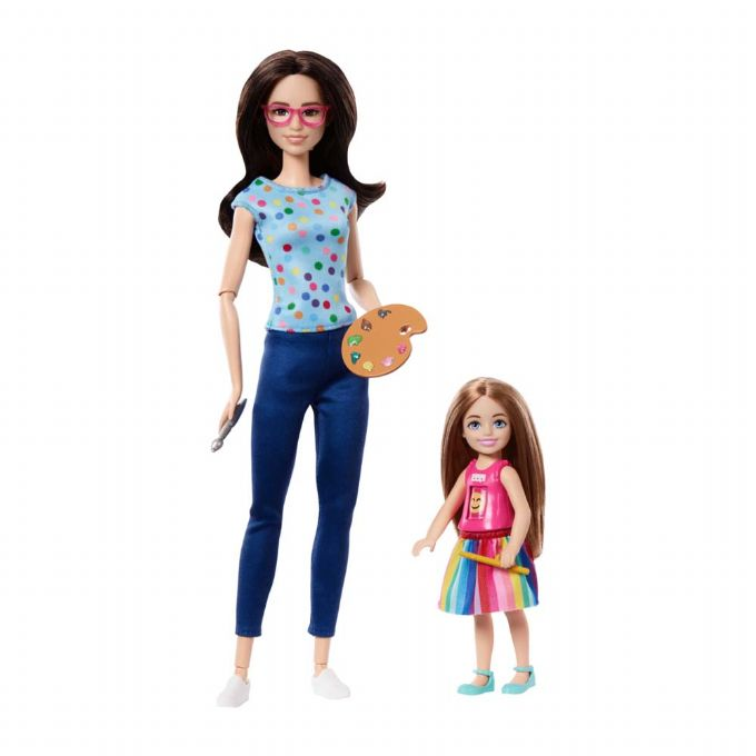 Barbie-taideterapianukkeleikkisetti version 3