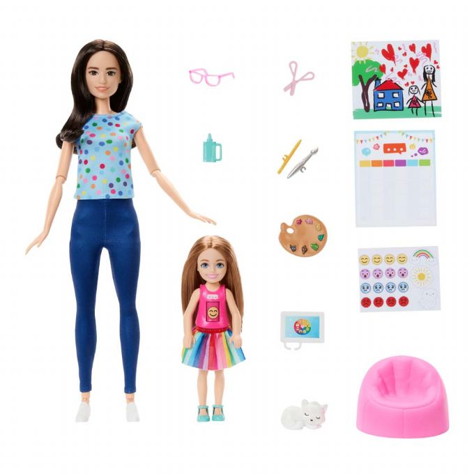 Barbie konstterapi docka lekset version 4