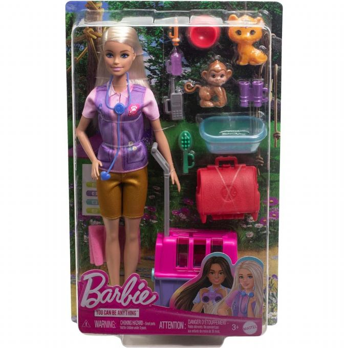 Barbie Animal Rescue & Recover Playset version 2