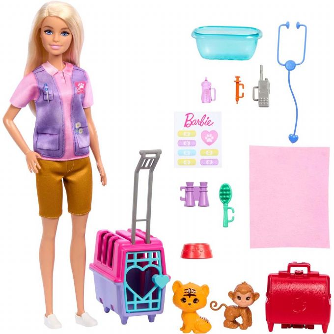 Barbie Animal Rescue & Recover Playset version 5
