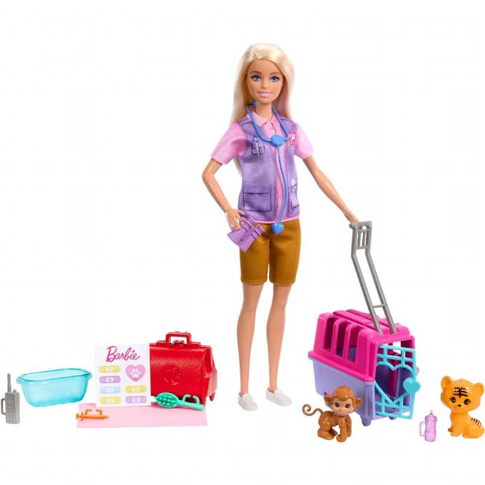 Barbie Animal Rescue & Recover Playset version 1