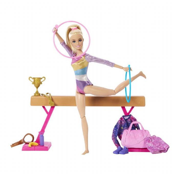 Billede af Barbie Gymnast Playset