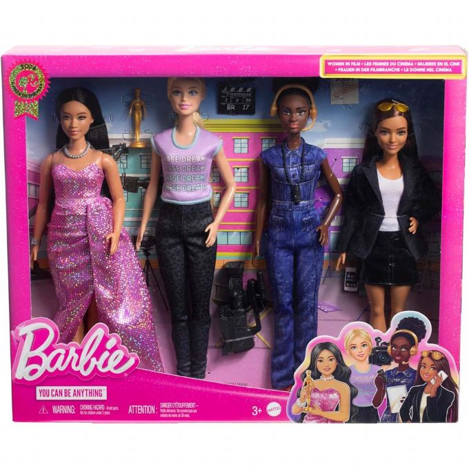 Barbie Karriere Dukker 4-pack version 2
