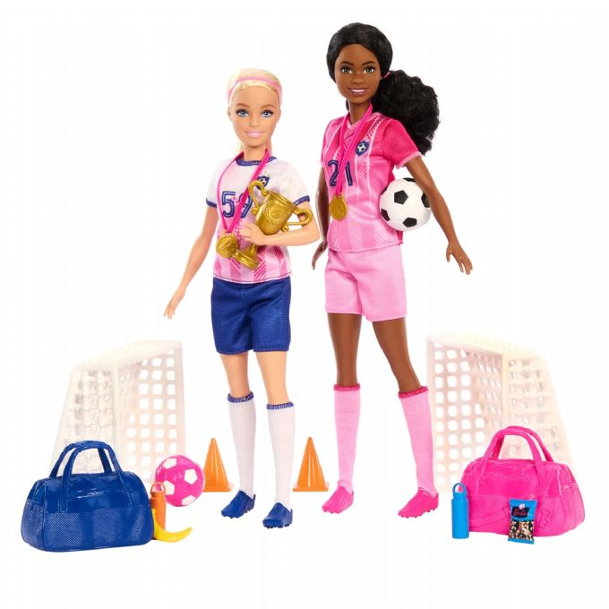 Barbie Jalkapallosetti nukeilla version 1