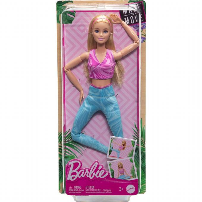 Barbie Made to Move Yoga Dukke version 2